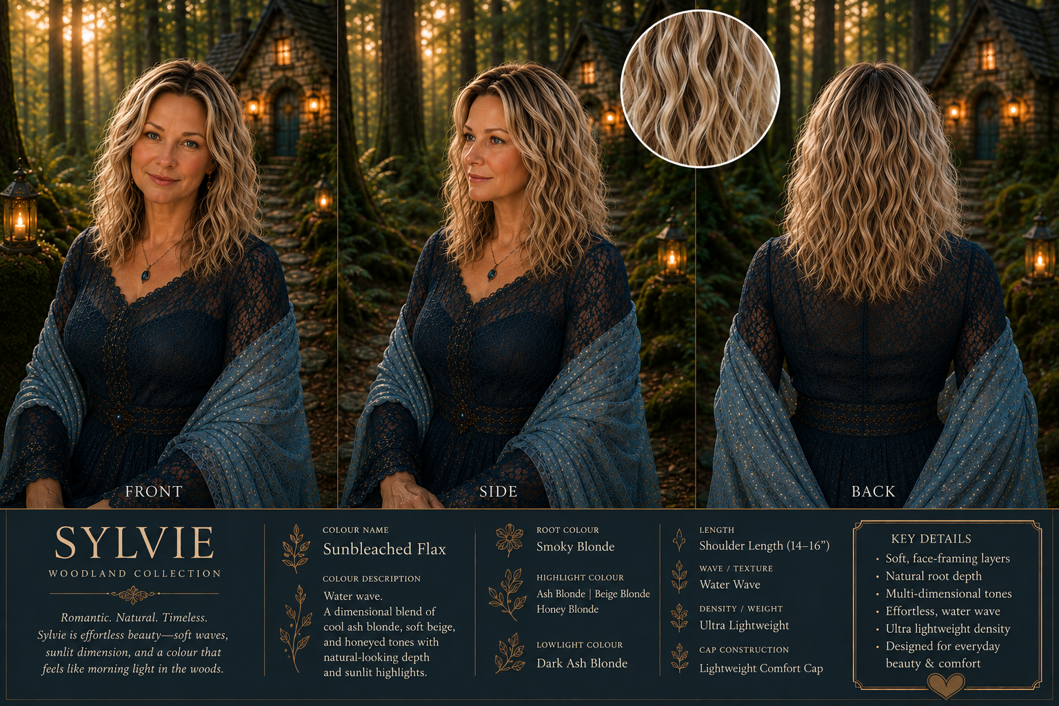 SYLVIE - Sunbleached Flax